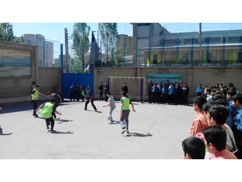 فینال فوتبال المپیاد درون مدرسه ای 